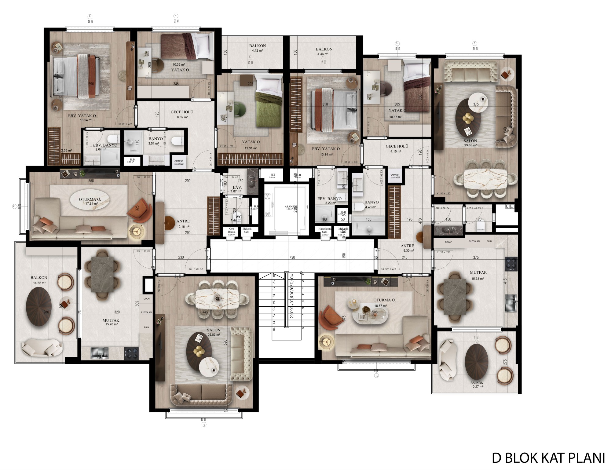 MERKEZ MAHAL EVLERİ